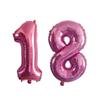 2Pcs 32 Inch Gold Silver Black Blue Red Helium Foil Number Balloon 10 11 12 13 14 15 Happy Birthday Party Decoration Supplies 5