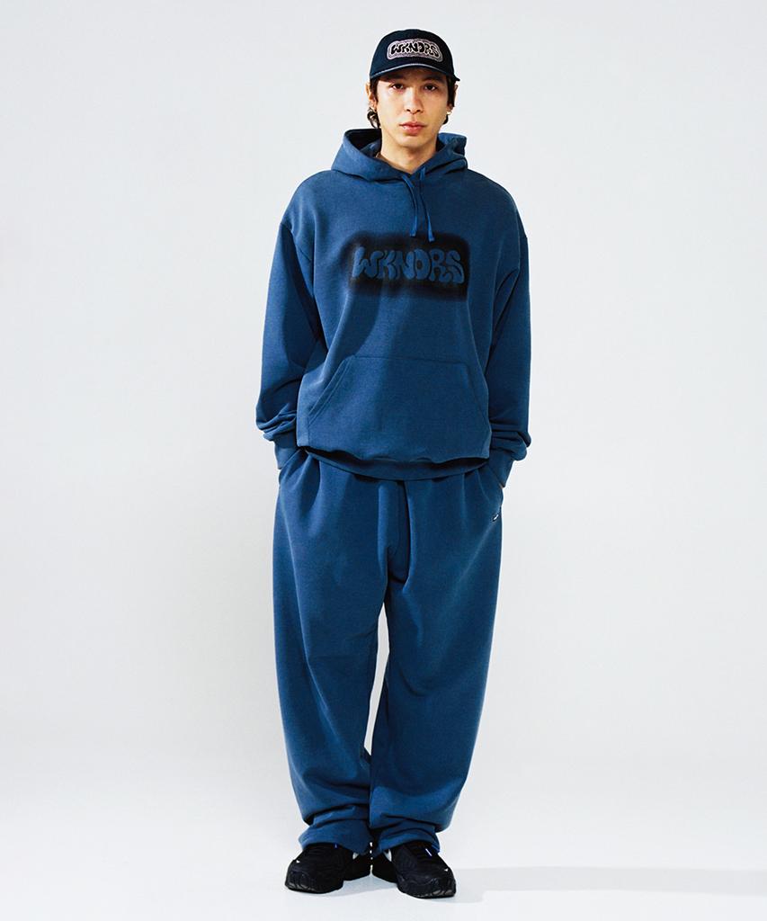 WKNDRS Pigment Dyed Sweat Pants (Blue)