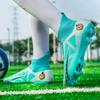 33-46 zapatos de fútbol de gran tamaño para hombres, botas de fútbol para niños con césped Artificial TPR antideslizantes de uñas largas