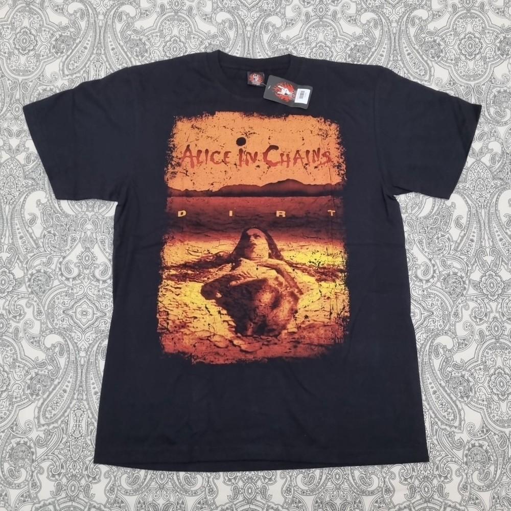 

Alice In Chains Альбом Dirt Футболка с графическим принтом Новая 4XL