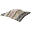 IKEHIKO Kotatsu Futon, Rectangular, Warabi Pattern, Approx. 205 X 245cm, Navy, Leaf, Made In Japan #5987839