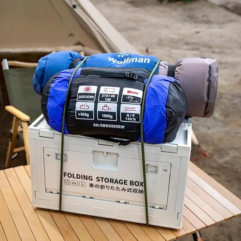 2 PCS Outdoor Heavy Duty Bungee Cord Elastic Tie Strap String Carabiner Hooks Kayak Cycling Luggage Packing Ropes Camping