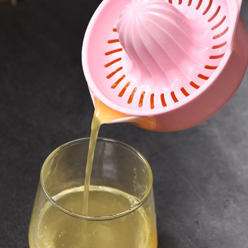 250ml Manual Lemon Juicer Cup Squeezing Orange Tool Multifunctional Fruit Juice Squeezing Cup Homemade Kitchen Accessories