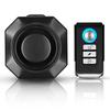 Extractme Wireless Motorcycle Burglar Alarm Remote Control 110dB Vibration Sensor Electric Bike Scooter Safety Protection Alarm