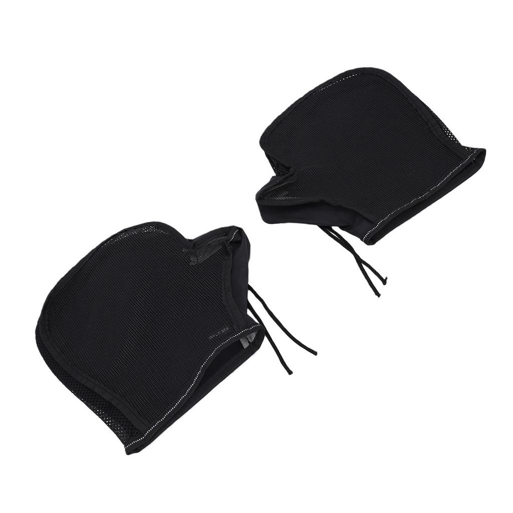 Summer Motorcycle Handlebar Muffs Sun Protection Breathable Mesh Riding Gloves for Electric Bikes Scooter