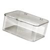 Desk Storage Box Plastic Large Capacity Dustproof Multi Functional Phone Case Storage Holder with