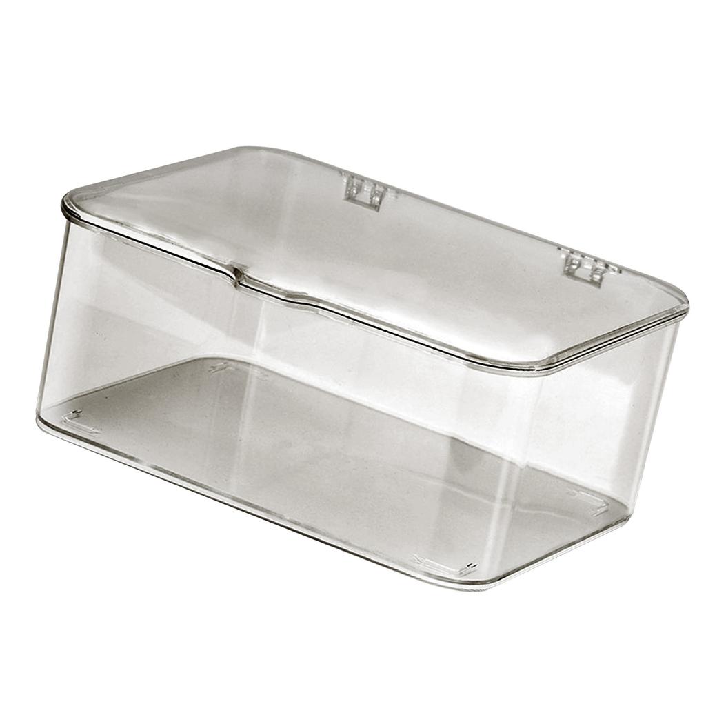 Desk Storage Box Plastic Large Capacity Dustproof Multi Functional Phone Case Storage Holder with