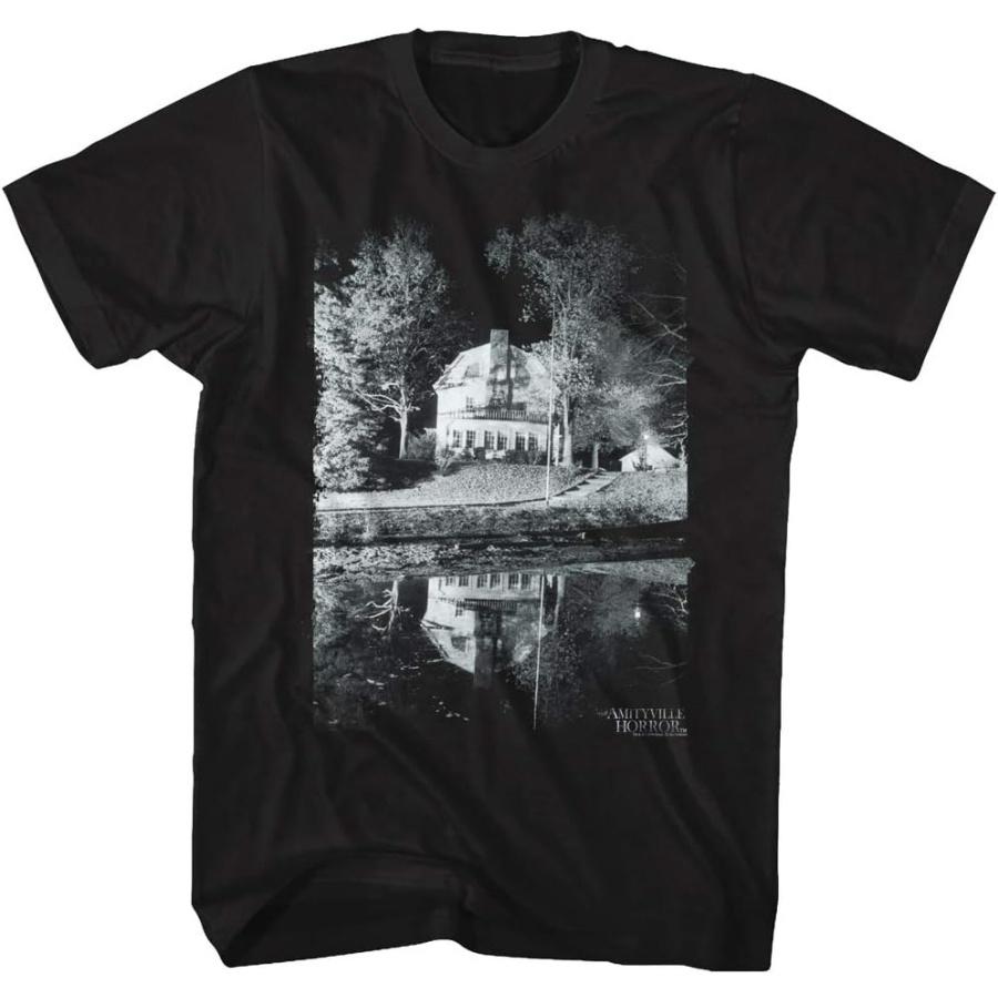 Amityville Horror Classic MGM Horror Film Movie Good Night Blk Adult T-Shirt Tee S