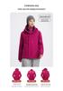 Women's 3-in-1 Down Jacket: Waterproof, Windproof, Outdoor Style for Autumn and Winter