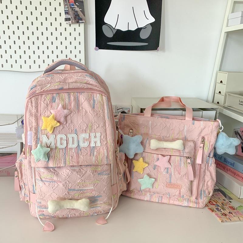 Japanse Ins Wind Vrije Tijd Rugzak Niche Design Sense Mode Joker Rugzak Bijles Buitenschoolse Tas.