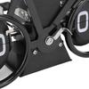 Desk Clock Bicycle Shape Flip Vintage Decor Clock for Desk Clock Flip Down Clock Novelty Desk Clock (Black)