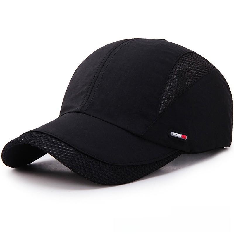 Modern Summer Baseball Cap With Breathable Polyester For Mens Outdoor Sun Protection