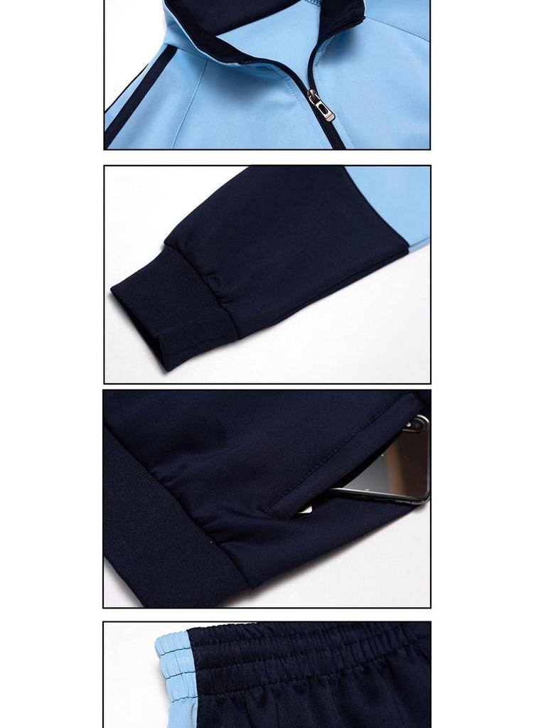 Sportuniform Set voor Jongens en Meisjes van de Middelbare School - Korte Mouw Drie Delen