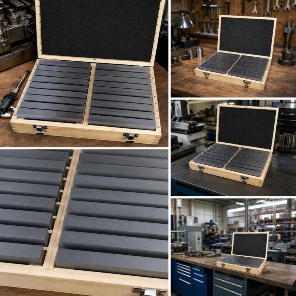 16 Pieces Milling Machine Parallels Rectangular for Machinists