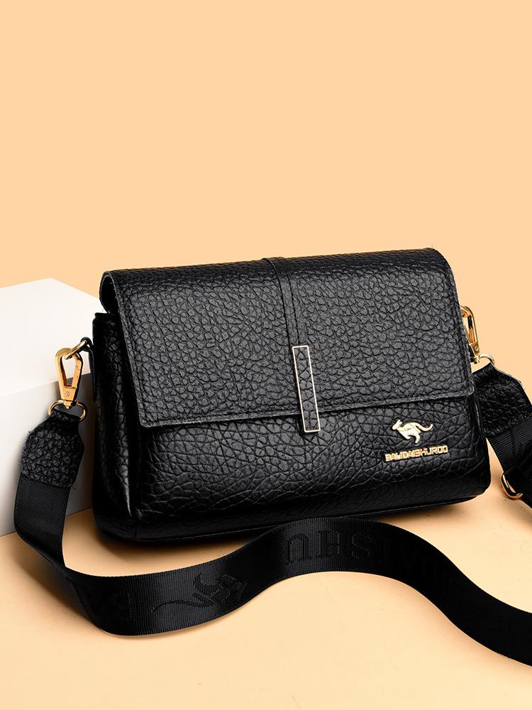 Women'S Foreskin Messenger Bag Trendy Fashion Women'S Cowhide Single Shoulder Mother Soft Leather Small