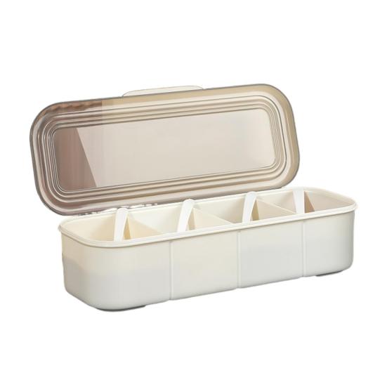 

Подставка для приправ с подносом для льда, поднос для подачи холодных блюд для фруктов в баре 4Grid