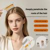 Portable Transparent Scalp Liquid Guide Comb, Built‑in Reservoir Metal Rolling Teeth for Hair Growth & Beard Oil Home Salon Tool
