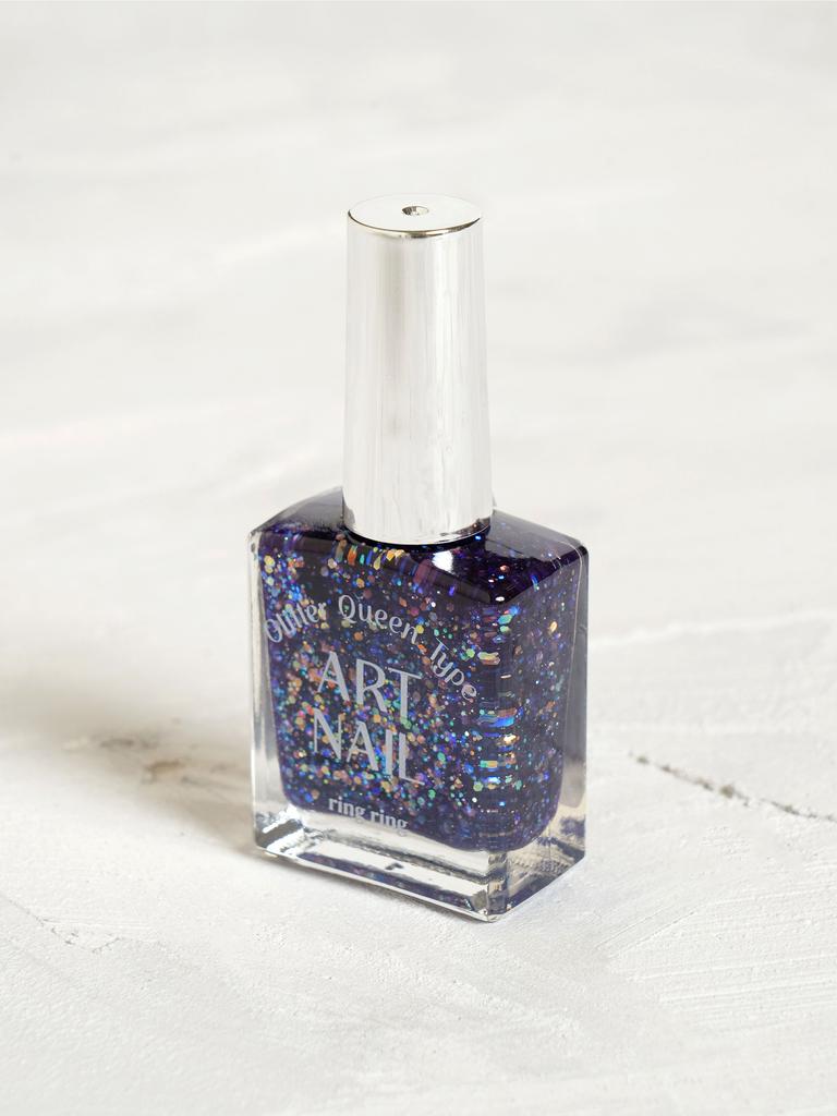 Glitter Queen Navy Ring Art Nail Polish 13ml