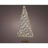 Décoration - KAEMINGK - Arbre en Bois Naturel - 80 cm - Micro LED - Blanc Chaud