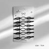6pcs/lot Geometric Bobby Pins Wavy Hairpins Black Hair Clips Metal Barrettes Wave Hairgrips Fashion Hair Clips for Women