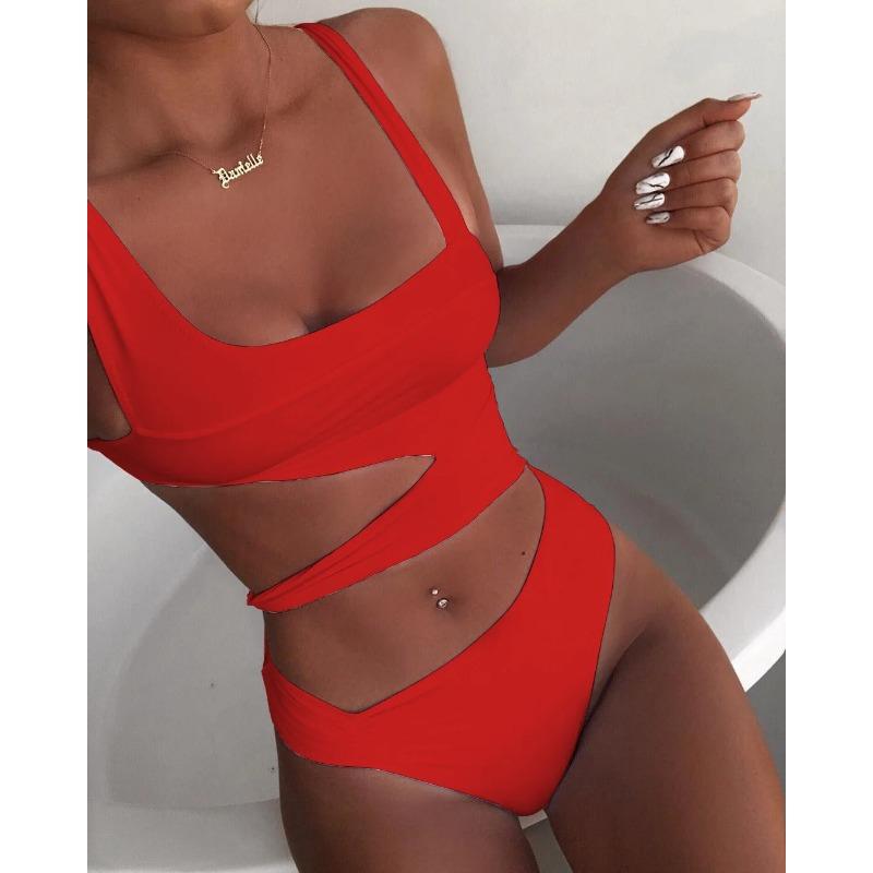 9 Barev Sexy Průsvitné Plavky Úzké Jednodílné Plavky Ženy Maio Biquini Mujer Trikini Banador Monokini Bikini Badpak Femme
