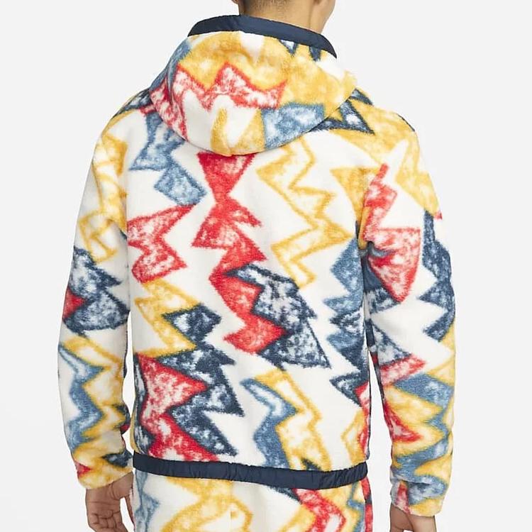 Jordan Contrast Letter Print Long Sleeve Hoodie Men Tops Multicolor DH1111-133
