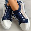 Women's New Mesh Student Solid Color Hollow Casual Flat Canvas Shoes Tide
