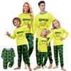 Christmas Print Cute Family Set Pajamas, Home Clothes, Family Set Long Sleeve Top Pants Set