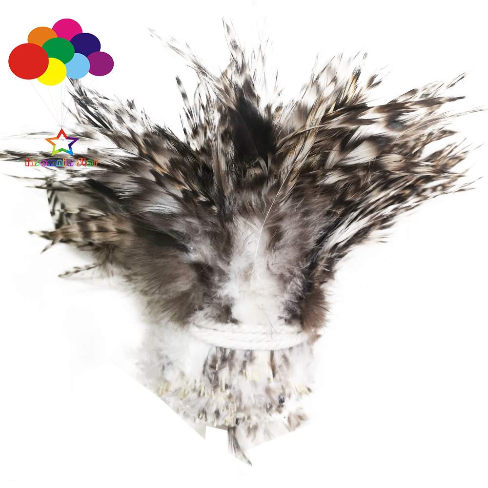 Whole 900PCS Fade Rooster Feathers Dyeing 5-6" Hackle 12-15 Cm Strung DIY Chicken Plume Jewelry Costume Hat Party Mask