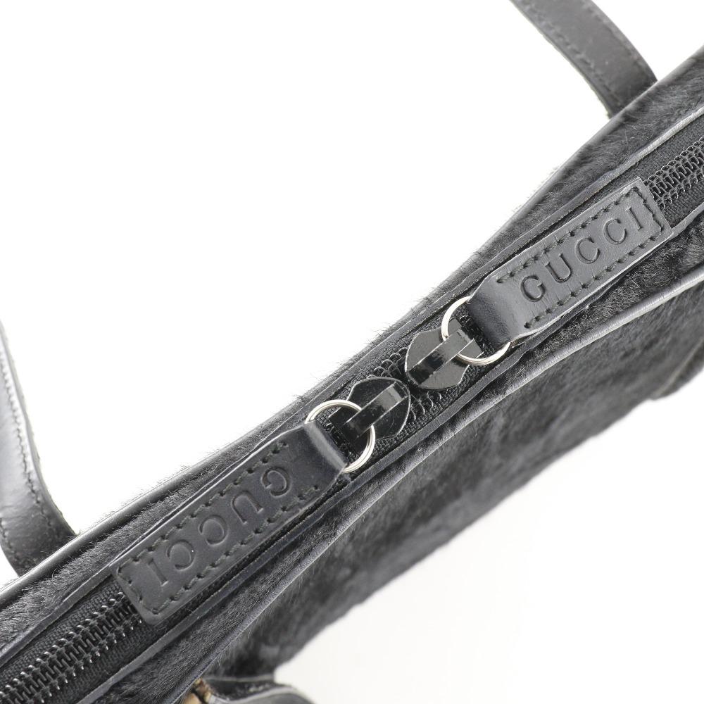 GUCCI Old Gucci Tote Bag 000.2296.0528 black Harako Women Used