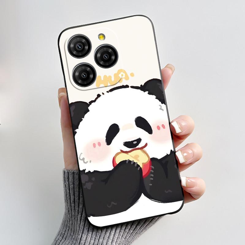 For Blackview Shark 9 5G Case Cute Funny Love Heart Rabbit Soft Silicone Protective Back Cover For Black View Shark 9 Phone Case