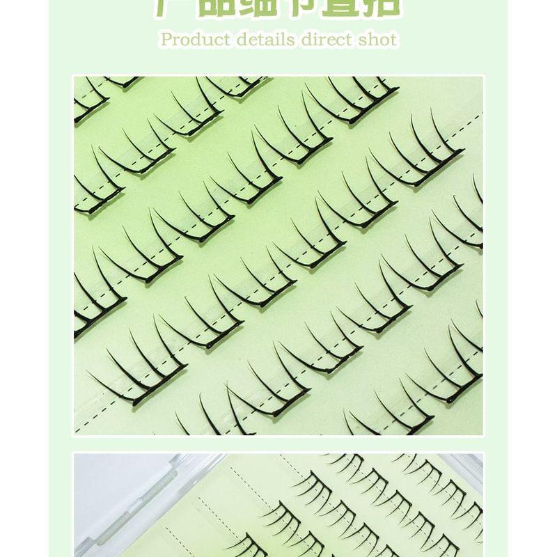 LuxeFlutter - Natural Glue-free Multipack False Eyelashes Cluster