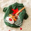 Pet Chinese Style Cotton Coat Dogs Cats Small Medium Breeds Festive Lion Dance Costume