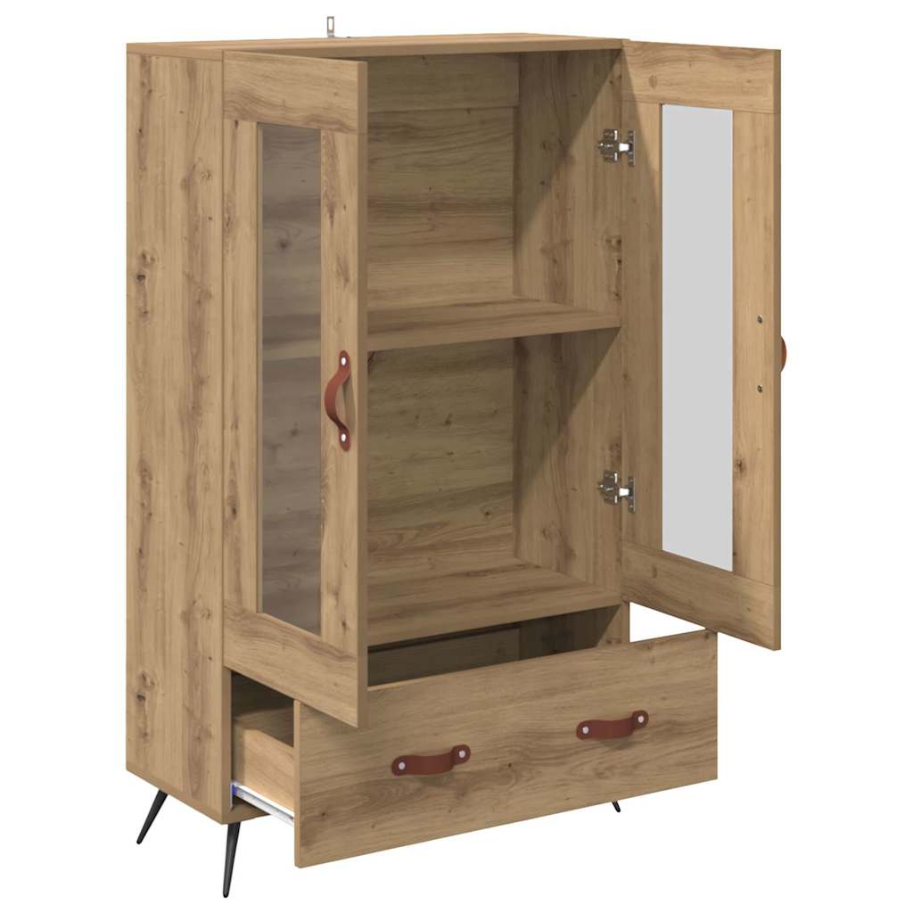 Highboard with Drawers Artisan Oak 69.5 x 31 x 115 cm