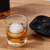 Large Size Silicone Ice Cube Trays with Lids Round Ice Mold Parties Ice Ball Maker  Home Drinks