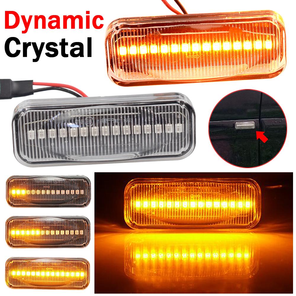 Led Dynamic Side Marker For Opel Omega B Stufenheck Caravan 1994-2003 Turn Signal Light Sequential Blinker