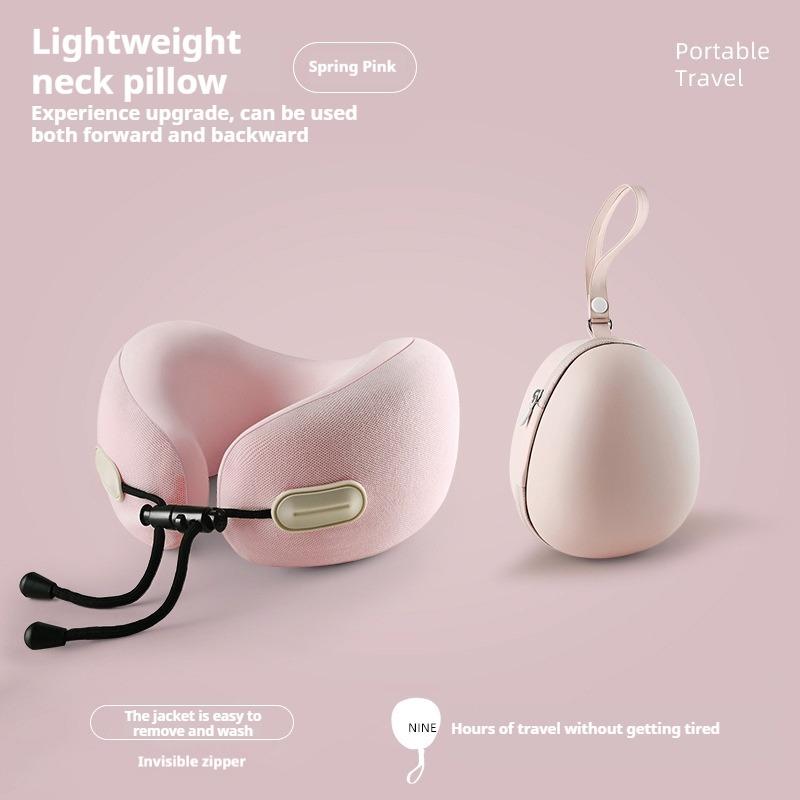 U-shaped Memory Foam Neck Pillow Suitable for Office Travel Pillow Can Be Easily Carried and Sent To the Storage Box