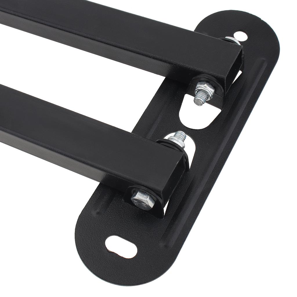 Universal 10KG Load Bearing Adjustable Wall Mount Bracket 15 Degree Tilt Display Support Frame for 14-27 Inch Household Screen Holder