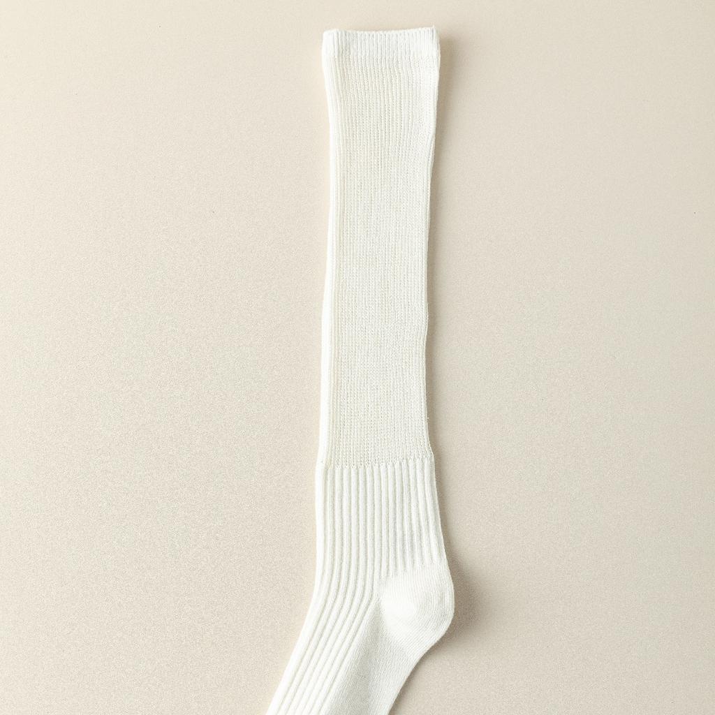 Ballet Calf Socks Women'S Double Needle Versatile Academy Style Beautiful Legs Shaping Women'S Cotton Long Pile Socks