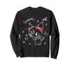 Kuromi US Design Ribbon Sweatshirt