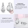 Women Earring  925 Silver Hoop Earrings Love Heart Butterfly Drop Earring Stud For Women Girls Party Jewelry Gifts