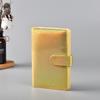 A6/A5 Macaroon Glitter Color PU Leather DIY Binder Only Cover Diary Agenda Planner Paper Cover School Stationery