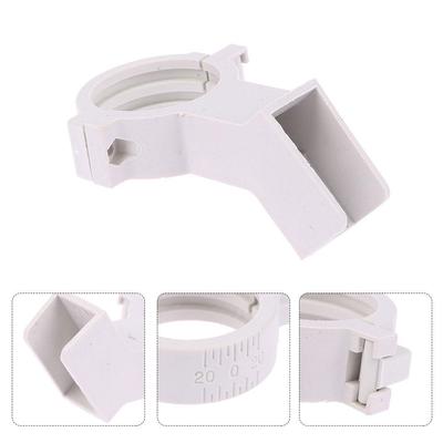 High Frequency Head Clamp TV Antenna Jig Bracket Clamp White KU Fixed LNB Plastic Mounting Thickened Tuner Jig Household