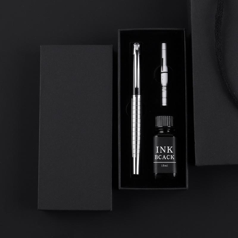 Metal Engraved Pen Hard Pen Calligraphy Pen Set Gift Box Birthday Gift Lettering