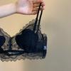 French Lace Women's Bra Summer Thin Style Small Bust Push-Up Non-Gaping Comfortable Breathable Underwear