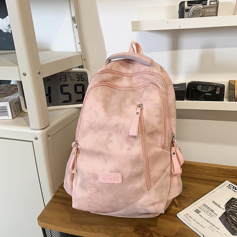 School bag new trend college student couple casual backpack style versatile youth student backpack
