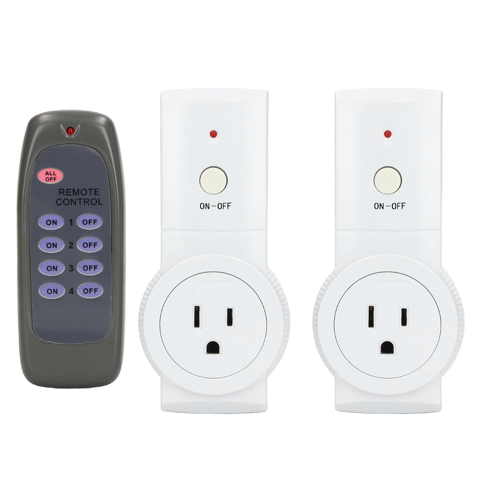 

Remote Control Outlet Power Socket Receptacle for Light Conditioner