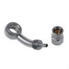 28GC Car Motorcycle -3 to Metric 10mm 45° Brake Clutch Hose Stainless Fitting