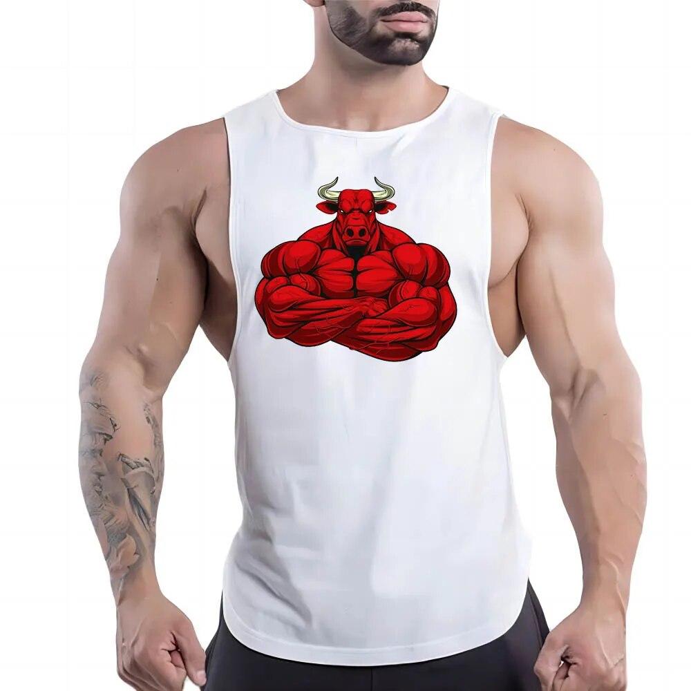 Freizeit Ärmelloses Shirt Basketball Outdoor Mode Atmungsaktive Vier Jahreszeiten Schnell Trocknend Y2k Sport Fnaf Gym Kleidung Männer Tank Top