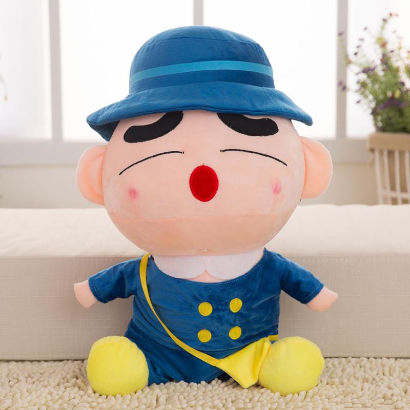 Uniform School Creyon Shin Chan Plush Toy Stuffed Doll Decoration Gift Kids
